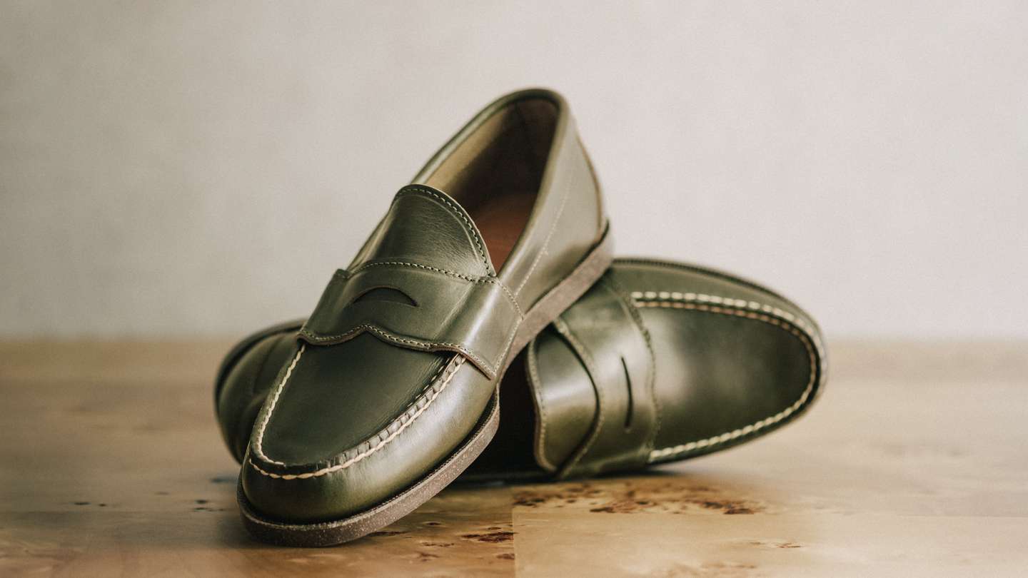 Greener Pastures Chromexcel Penny Moc - Detail Image Three