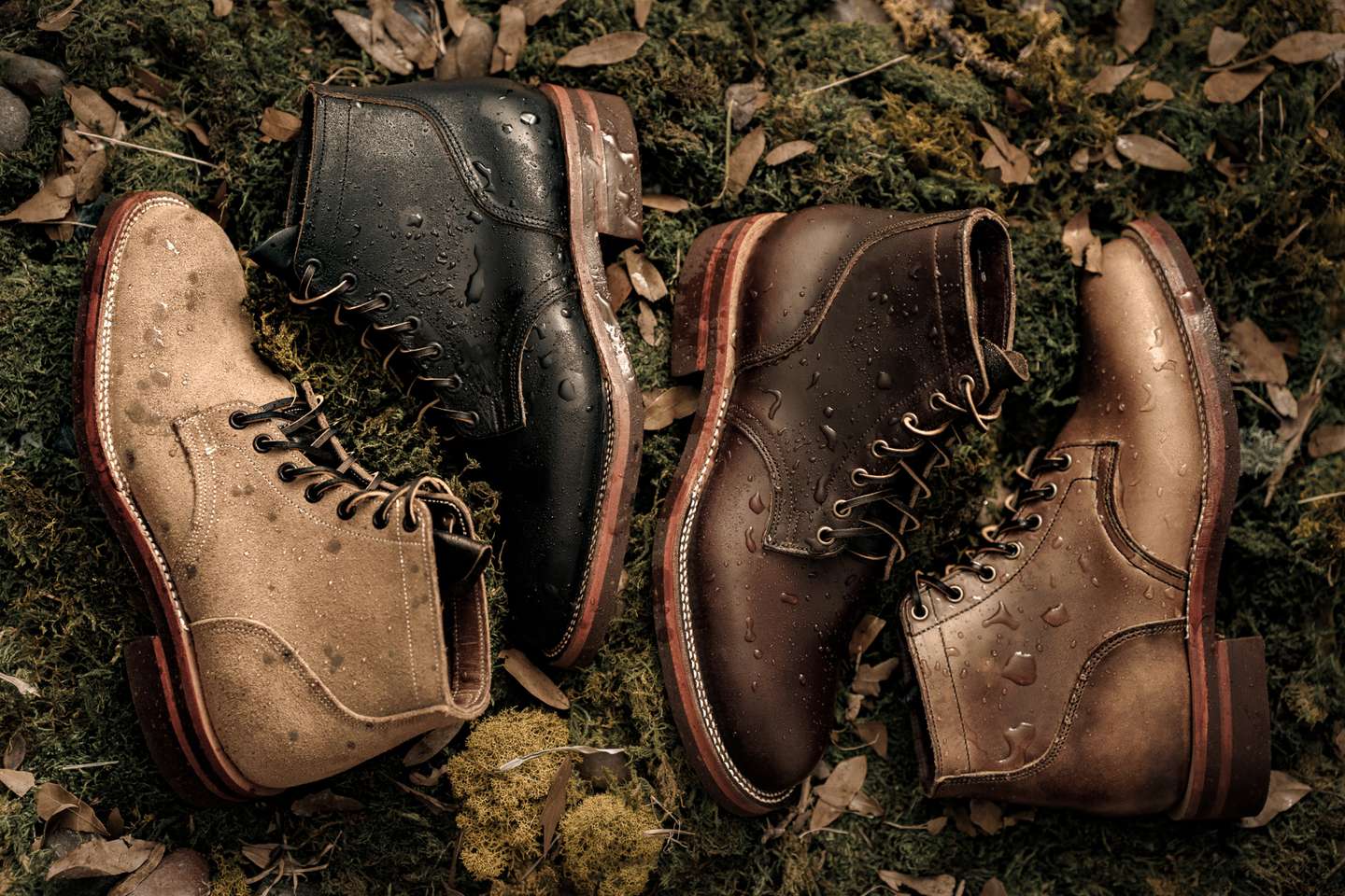 Black Chromexcel Storm Boot - Detail Image Three