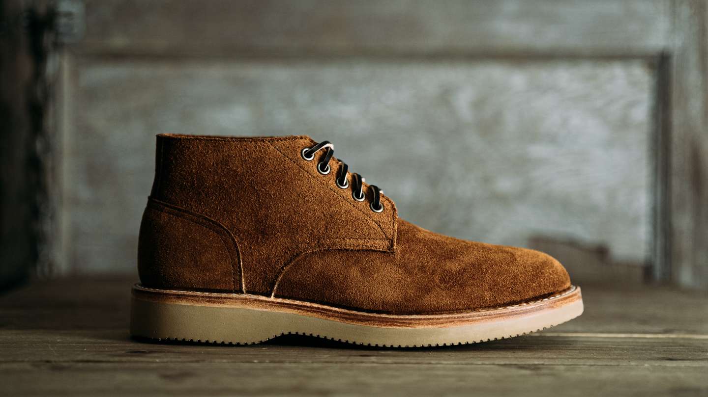 Aged Bark Chieftain Roughout Trench Chukka - Detail Image Three