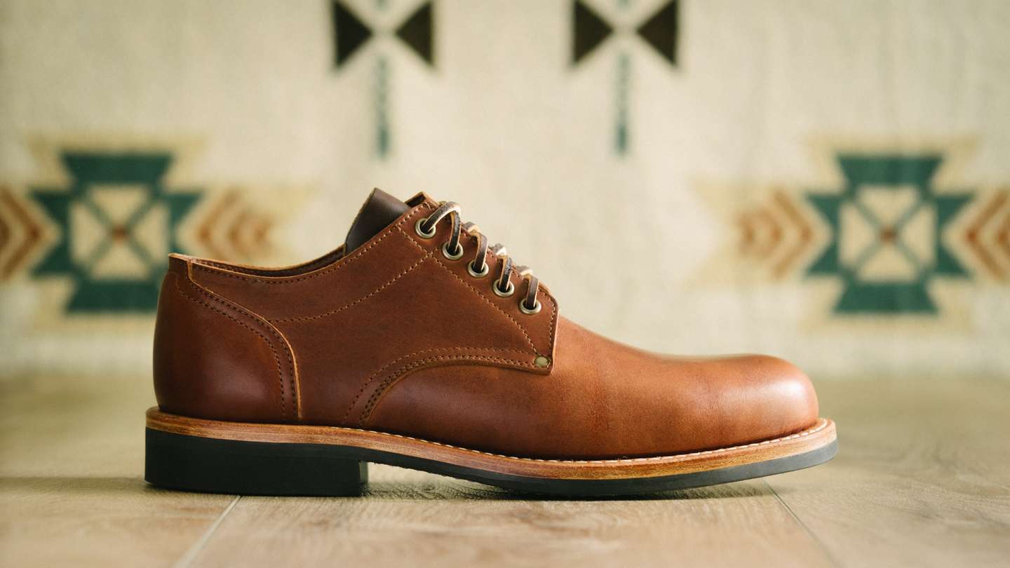Trench Oxford - Seidel Light Brown Mustang, Vibram 430 Mini-Lug