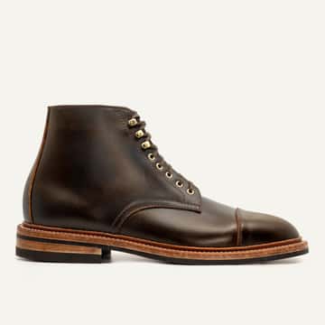 Cap-Toe Lakeshore Boot - Brown Chromexcel