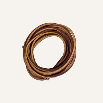 Leather Laces - Chestnut Rawhide
