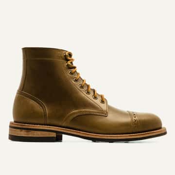 Cap-Toe Trench Boot
