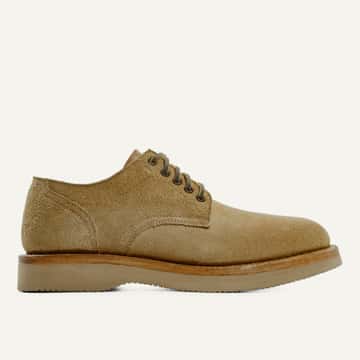 Trench Oxford - Natural Chromexcel Roughout
