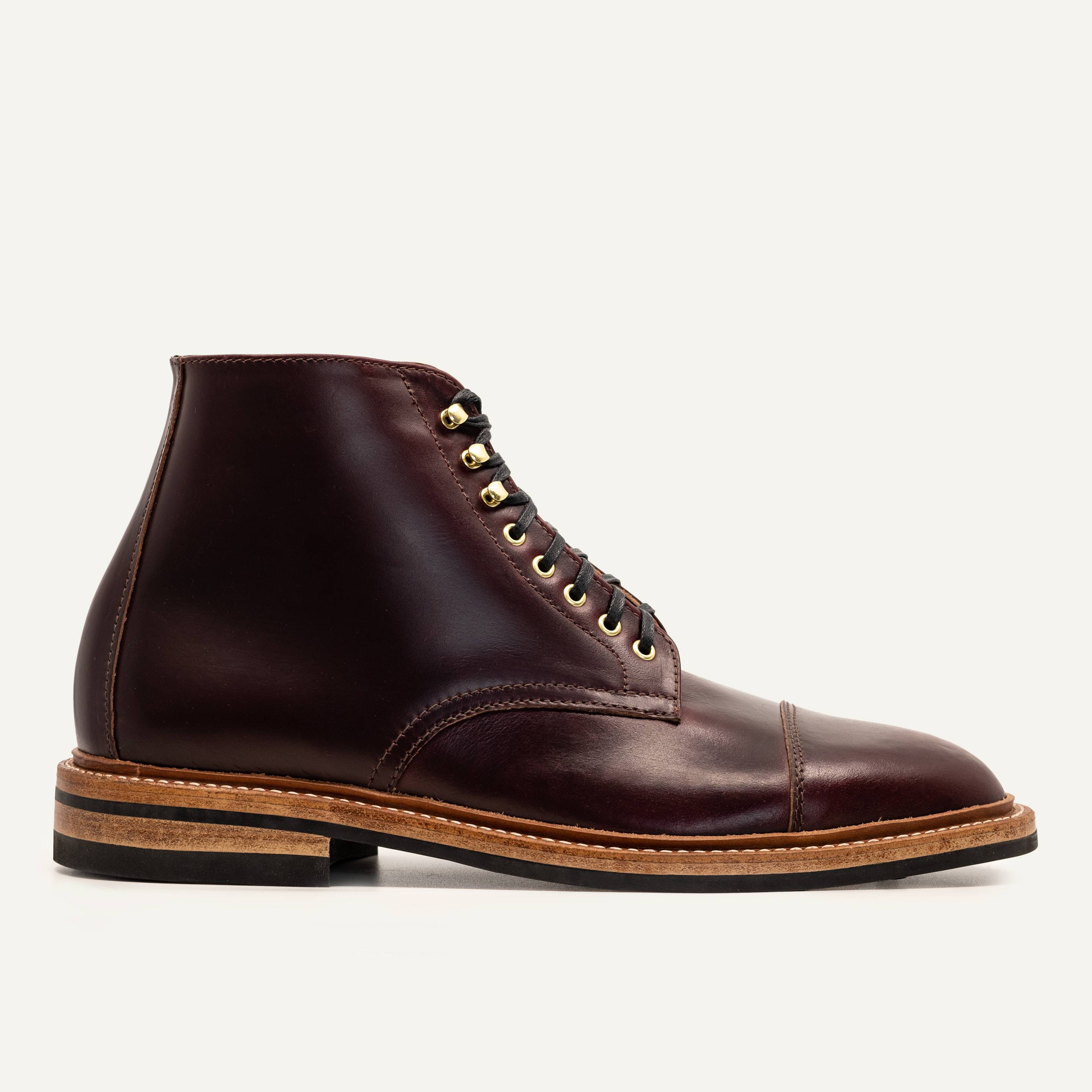 Cap-Toe Lakeshore Boot - Color 8 Chromexcel, Dainite Sole - Made