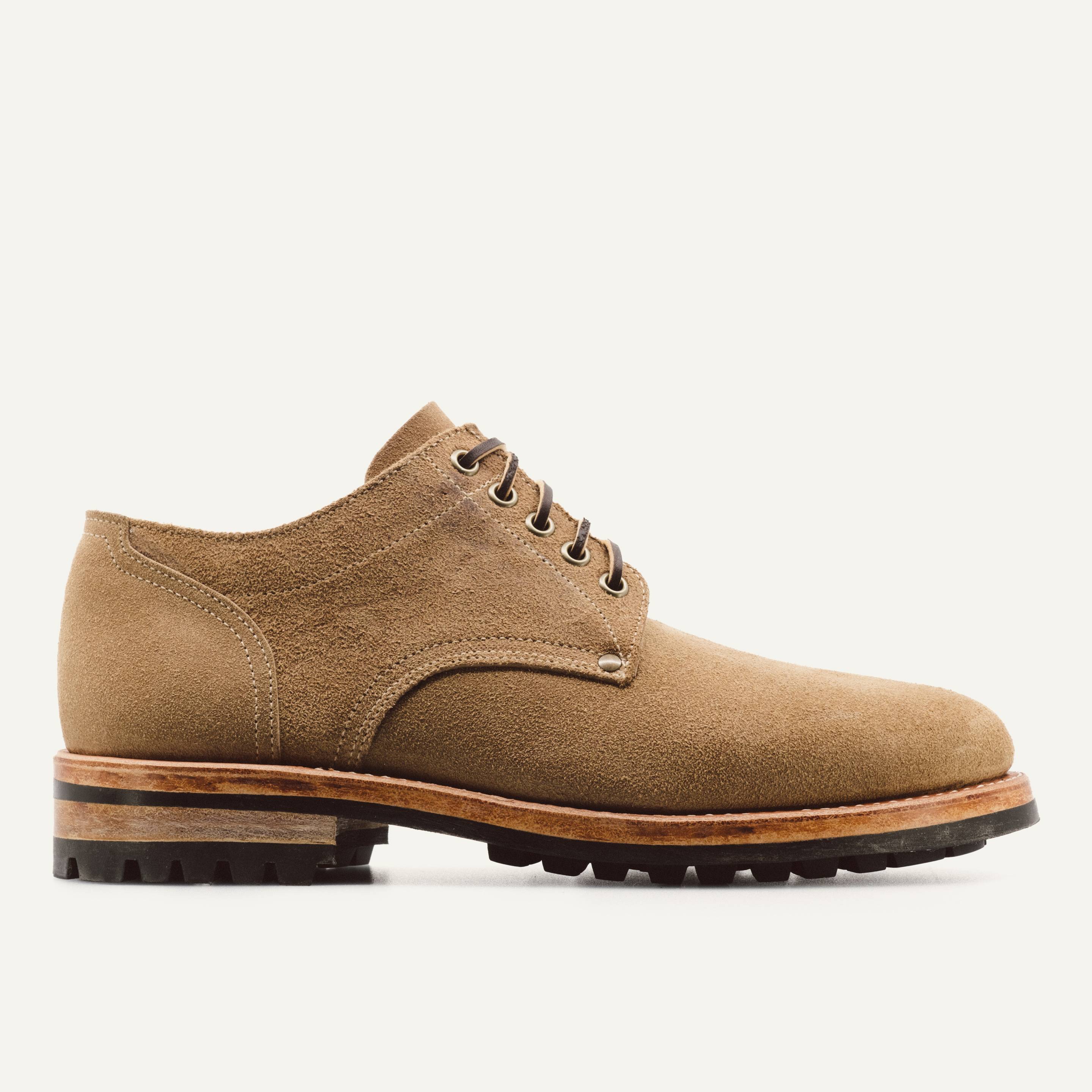MOCO　　オークル20 Trench Oxford - Natural Chromexcel Roughout, Commando Sole - Made