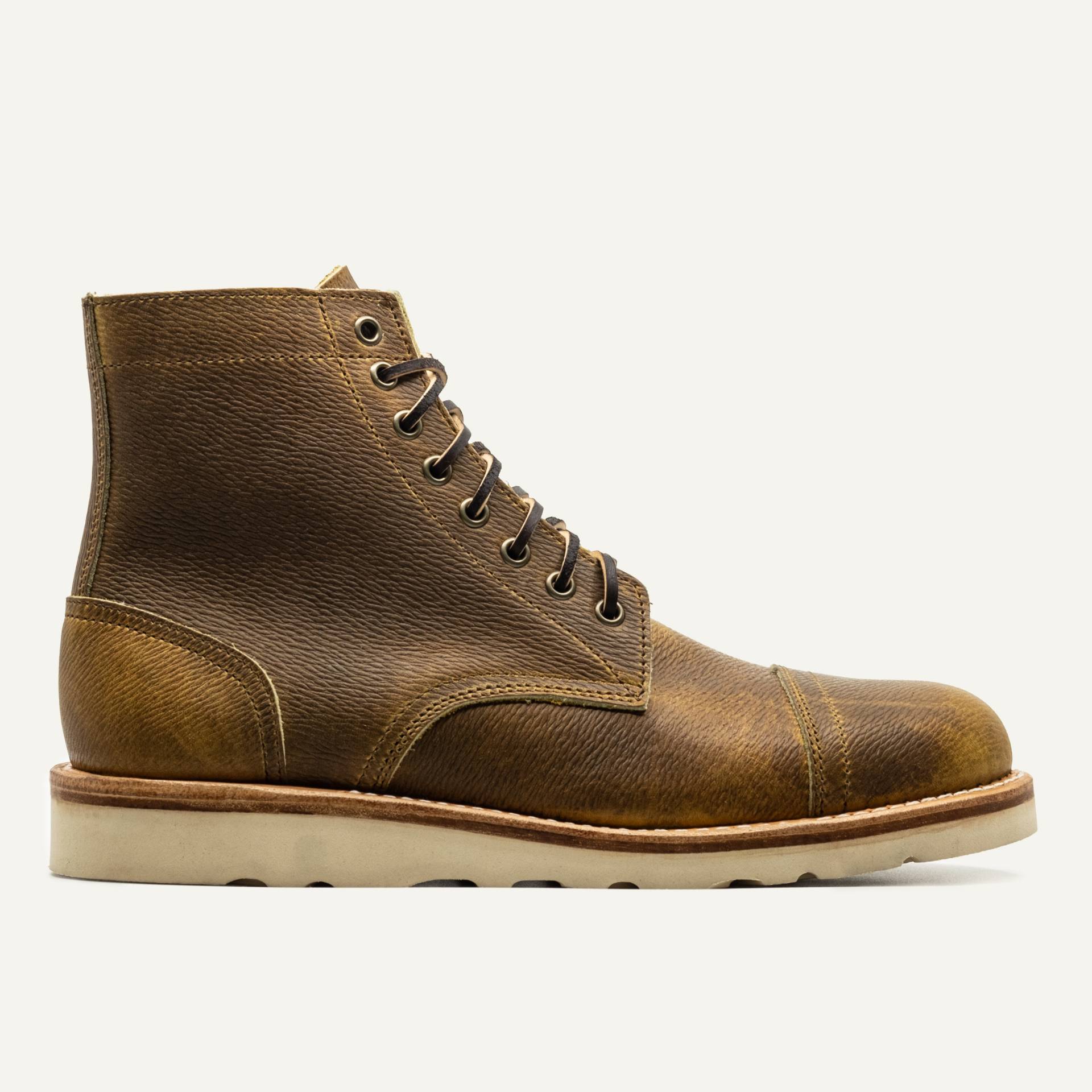 Cap-Toe Trench Boot - #10BB Chromepak, Vibram Christy Sole - Made