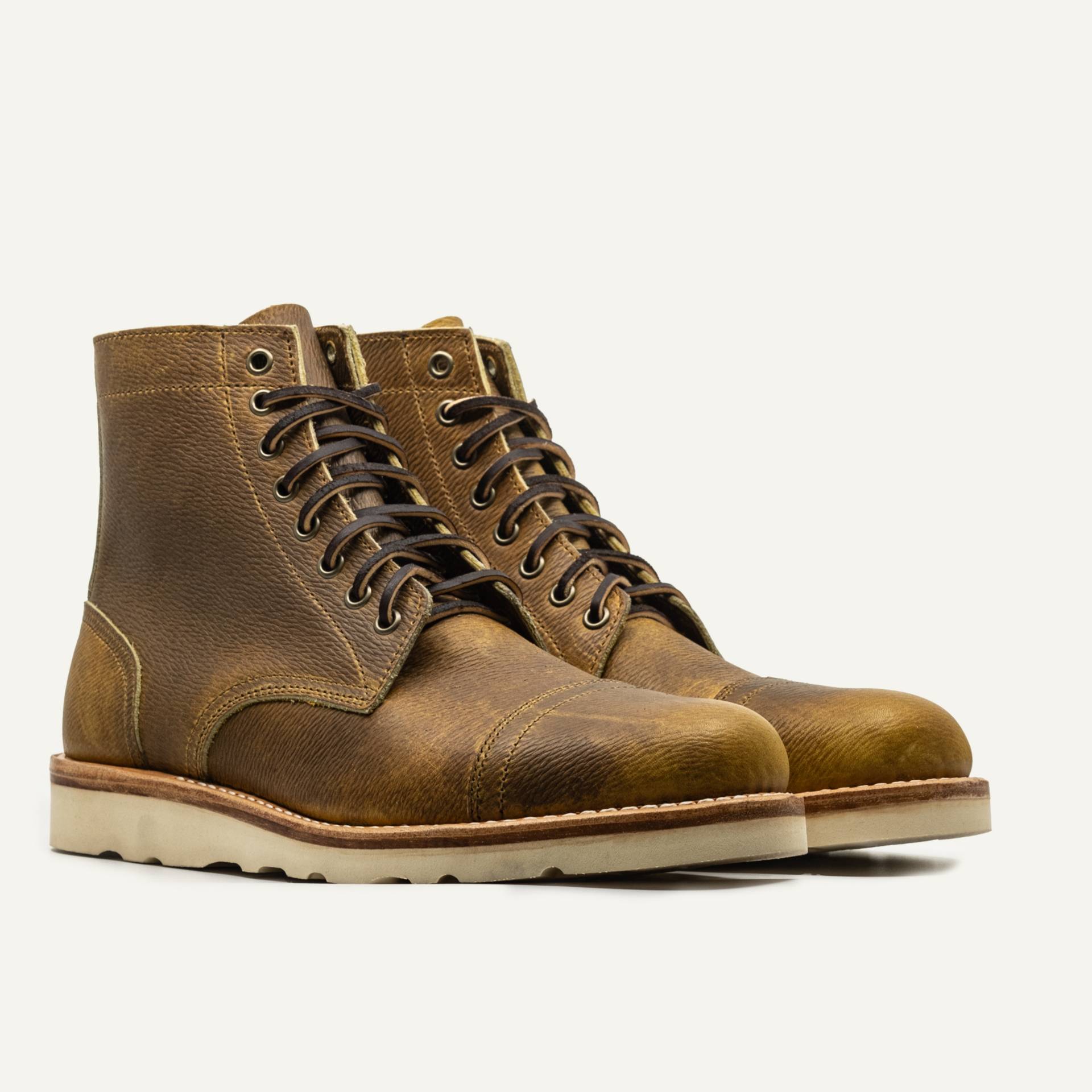 Cap-Toe Trench Boot - #10BB Chromepak, Vibram Christy Sole - Made