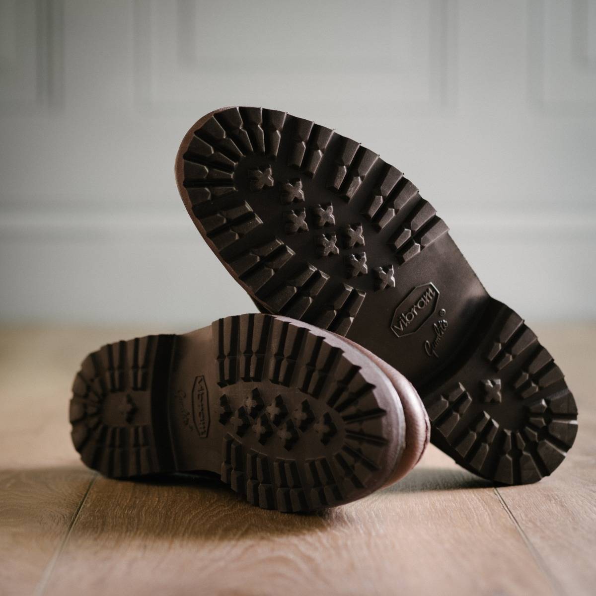 Lug Bit Moc - Horween Brown Scotch Grain Chromexcel, Vibram 1757
