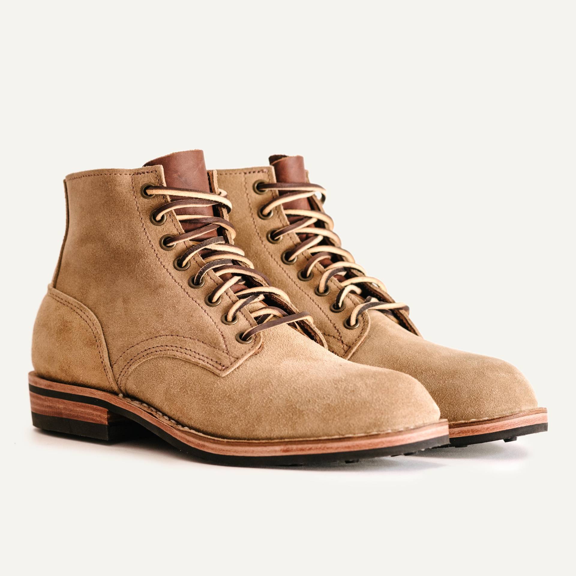 ストーム&ブランズウィック Storm Boot - Natural Chromexcel Roughout, Dainite Sole - Made in