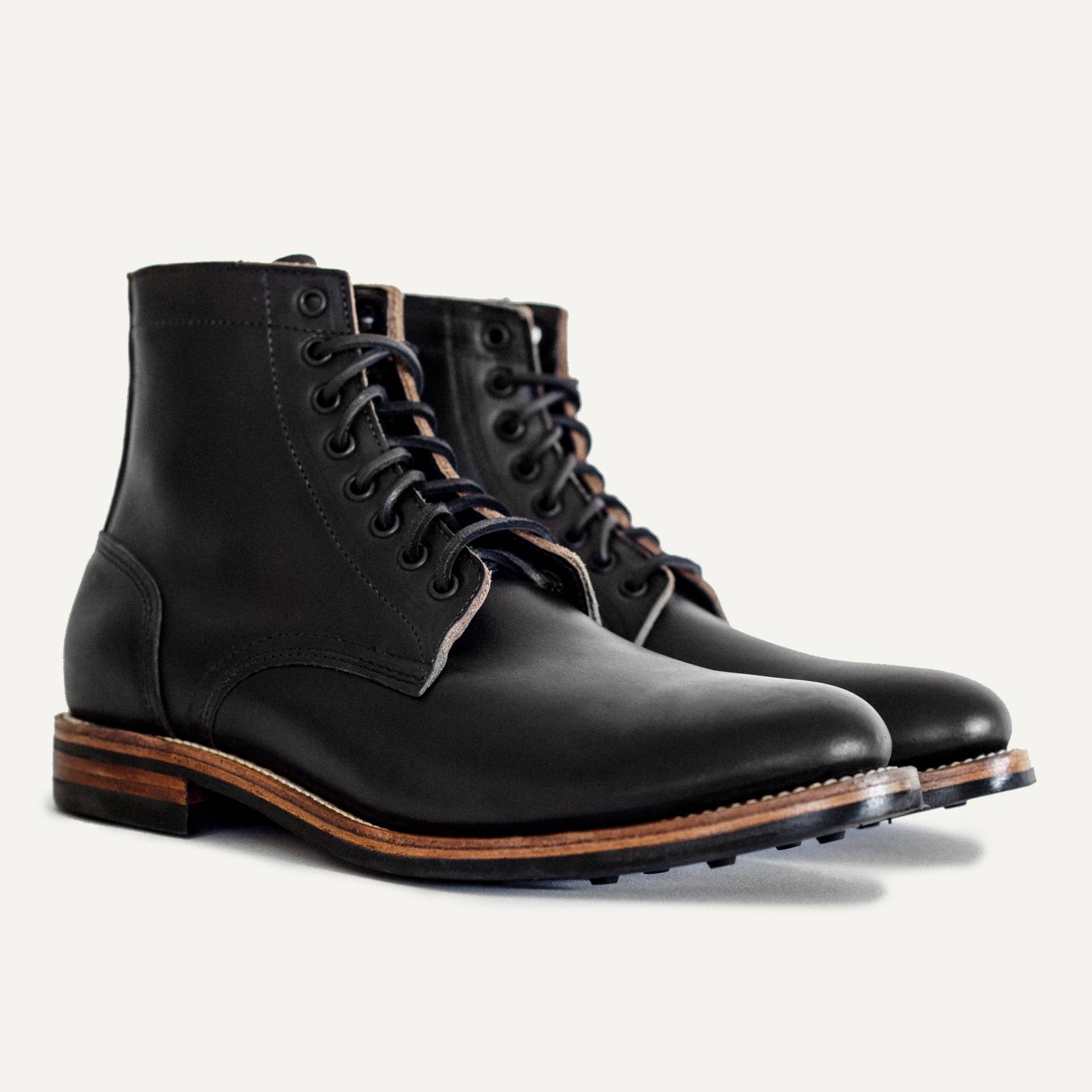 Trench Boot - Black Chromexcel, Dainite Sole - Made in USA with