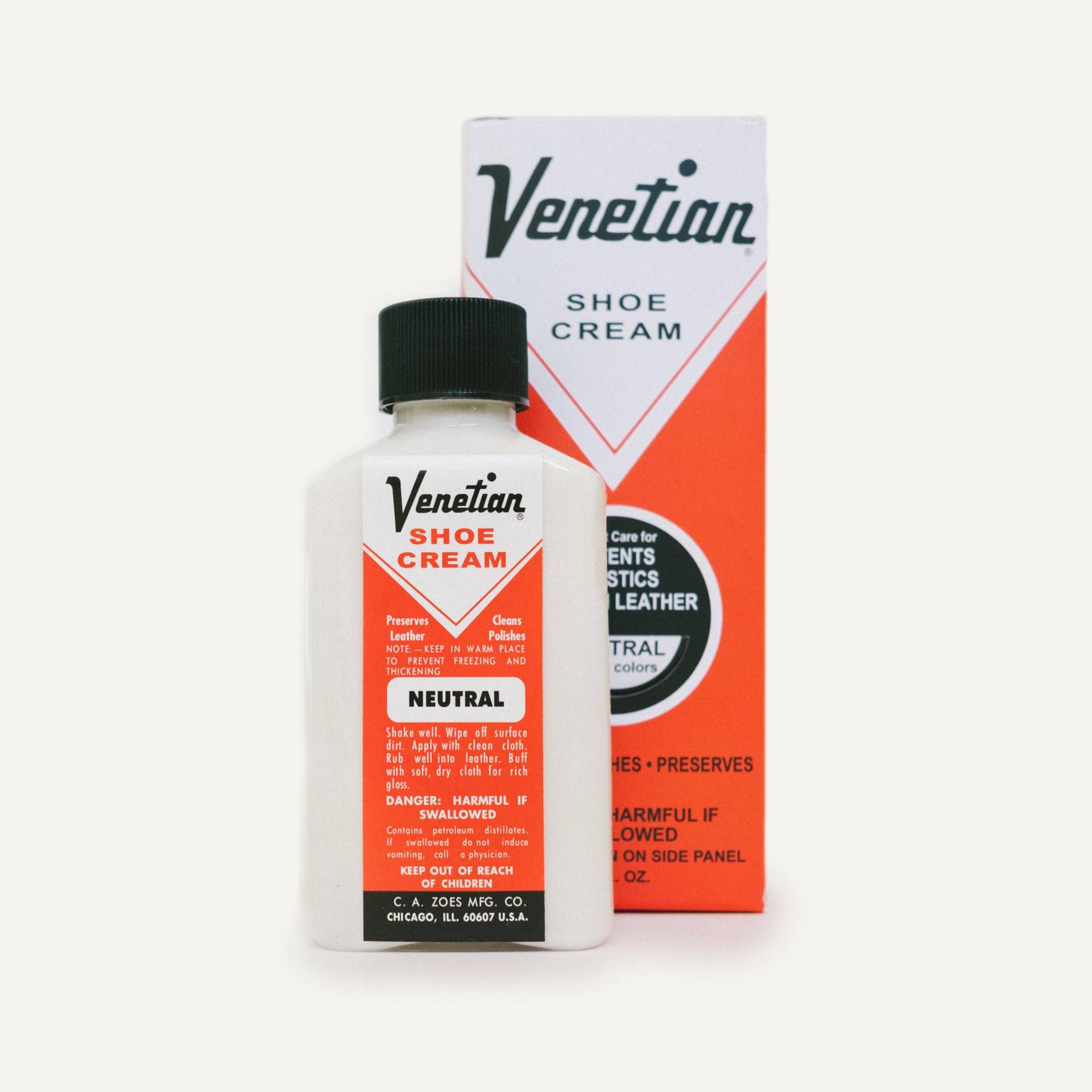 n*o様 【バラ売り可】RE:BOOT&Tox 3+3SET Venetian Shoe Cream - 3oz Bottle by C.A. ZOES MFG. CO. - Made in