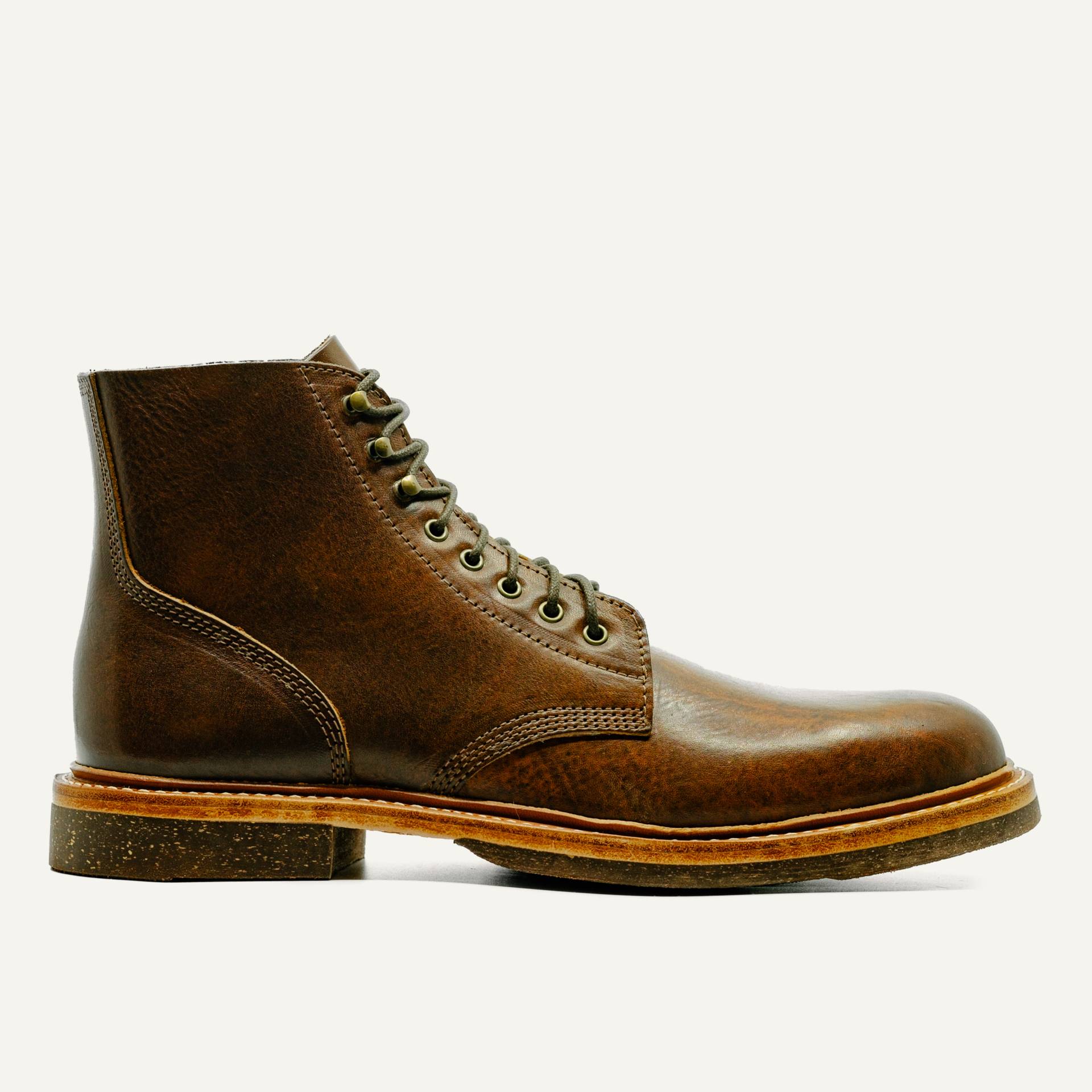 Field Boot - Nemesi Cotto, Dr. Sole 1091 Cork Half Sole - Made in