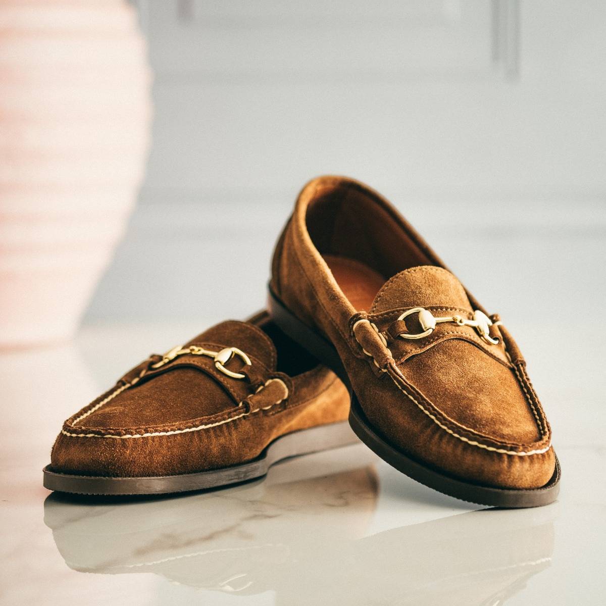 Snuff Janus Suede Bit Moc - Detail Image Two