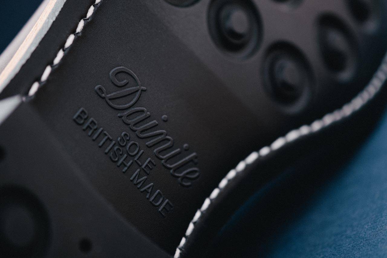 A British-made Dainite Rubber-Studded Sole