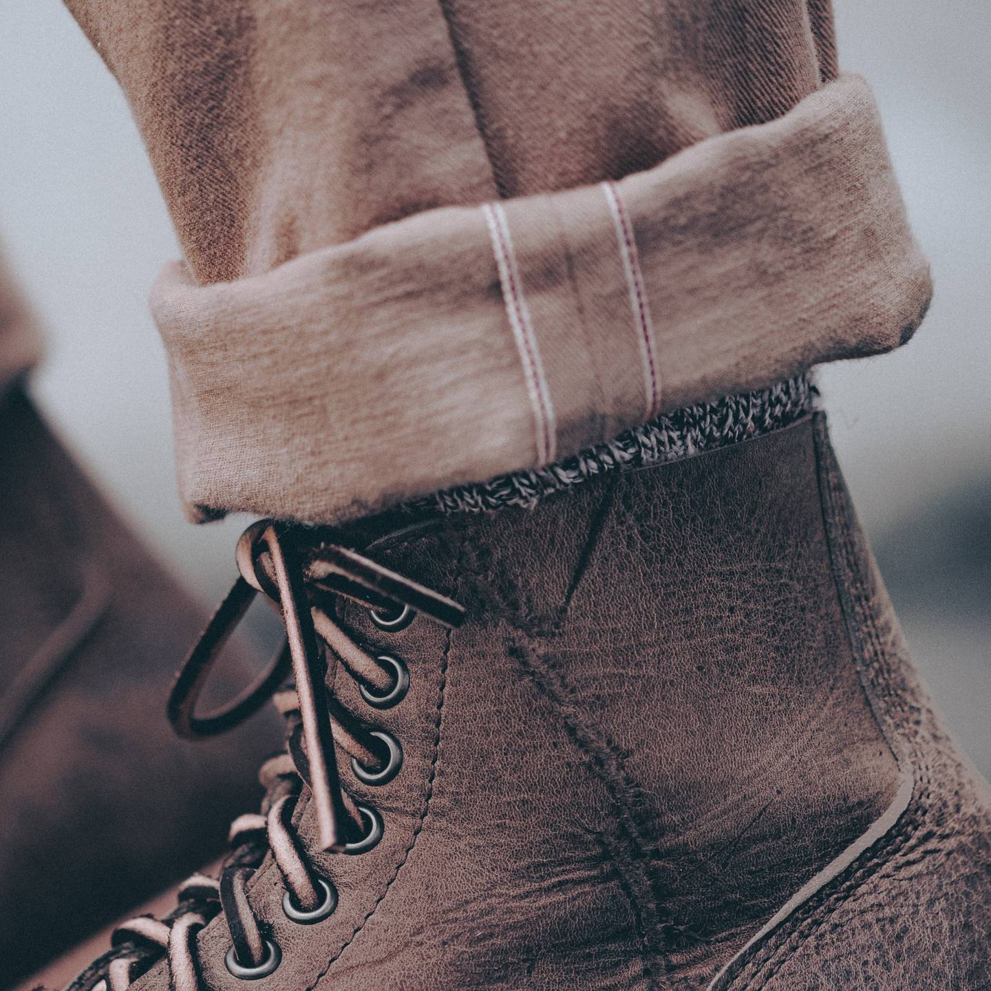 Gaucho Waxed Kudu Field Boot - Detail Image One