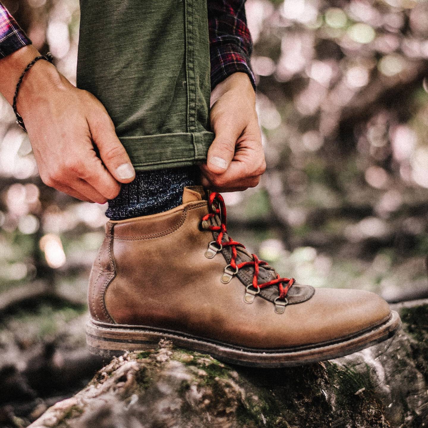 Natural Chromexcel Summit Boot - Detail Image Two