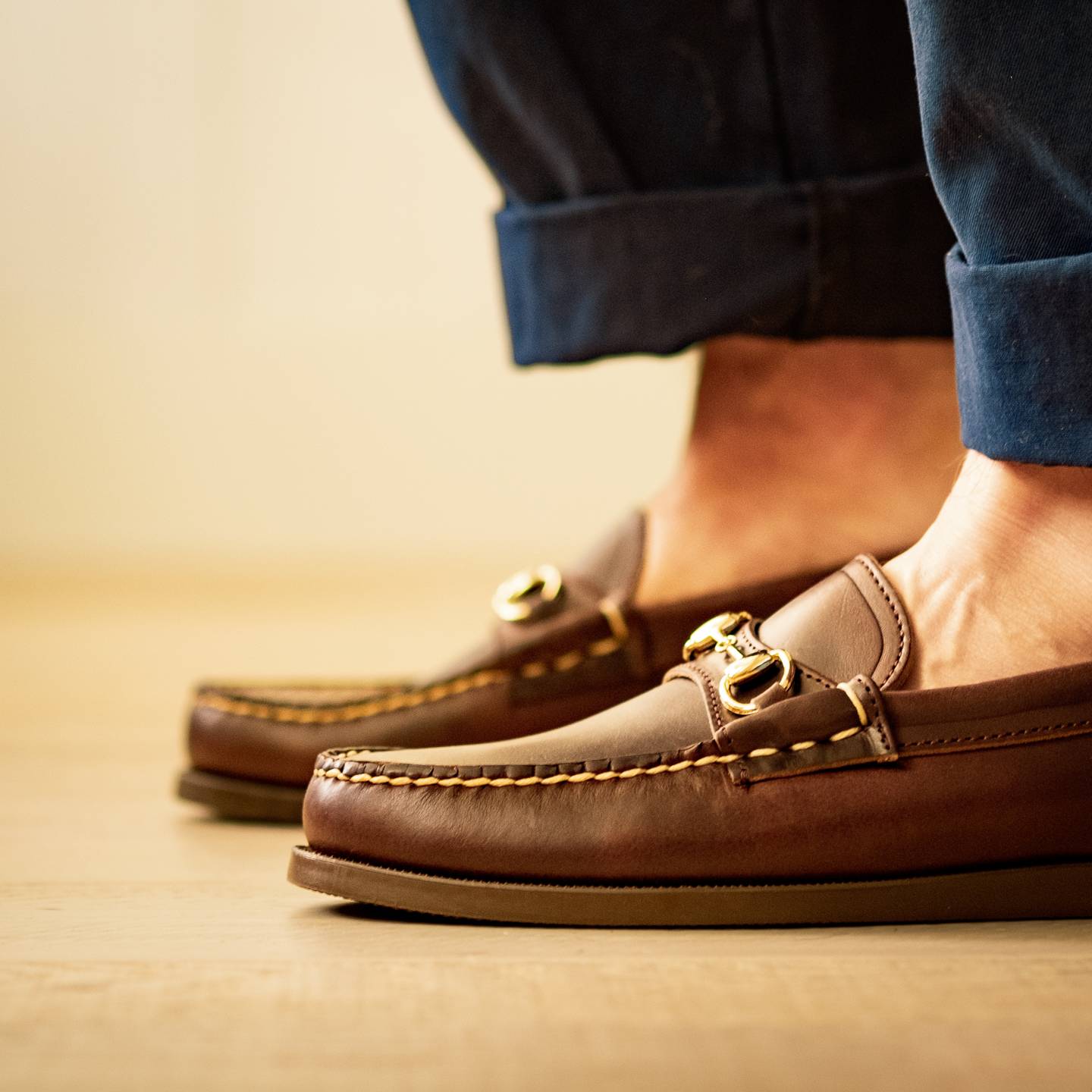 Brown Chromexcel Bit Moc - Detail Image Two