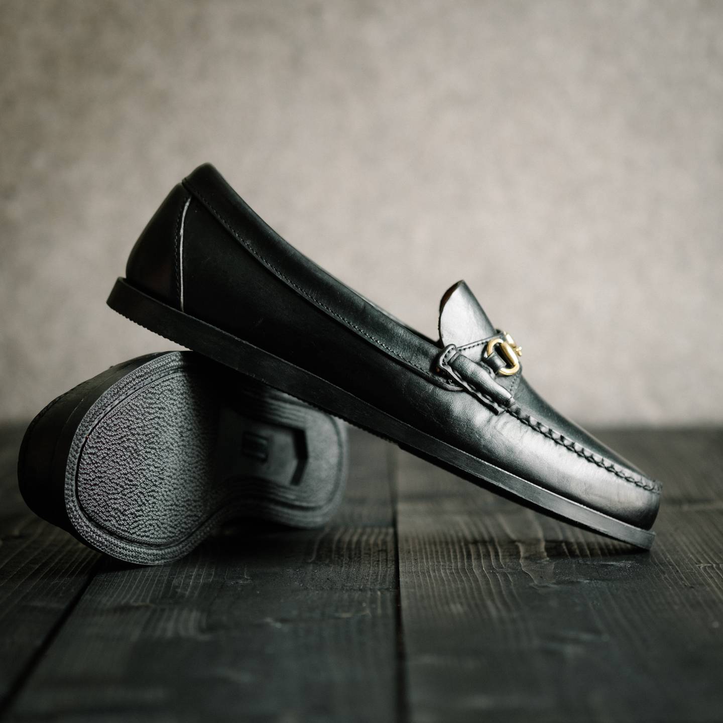 Teacore Black Overdye Horse Rump Bit Moc - Detail Image One