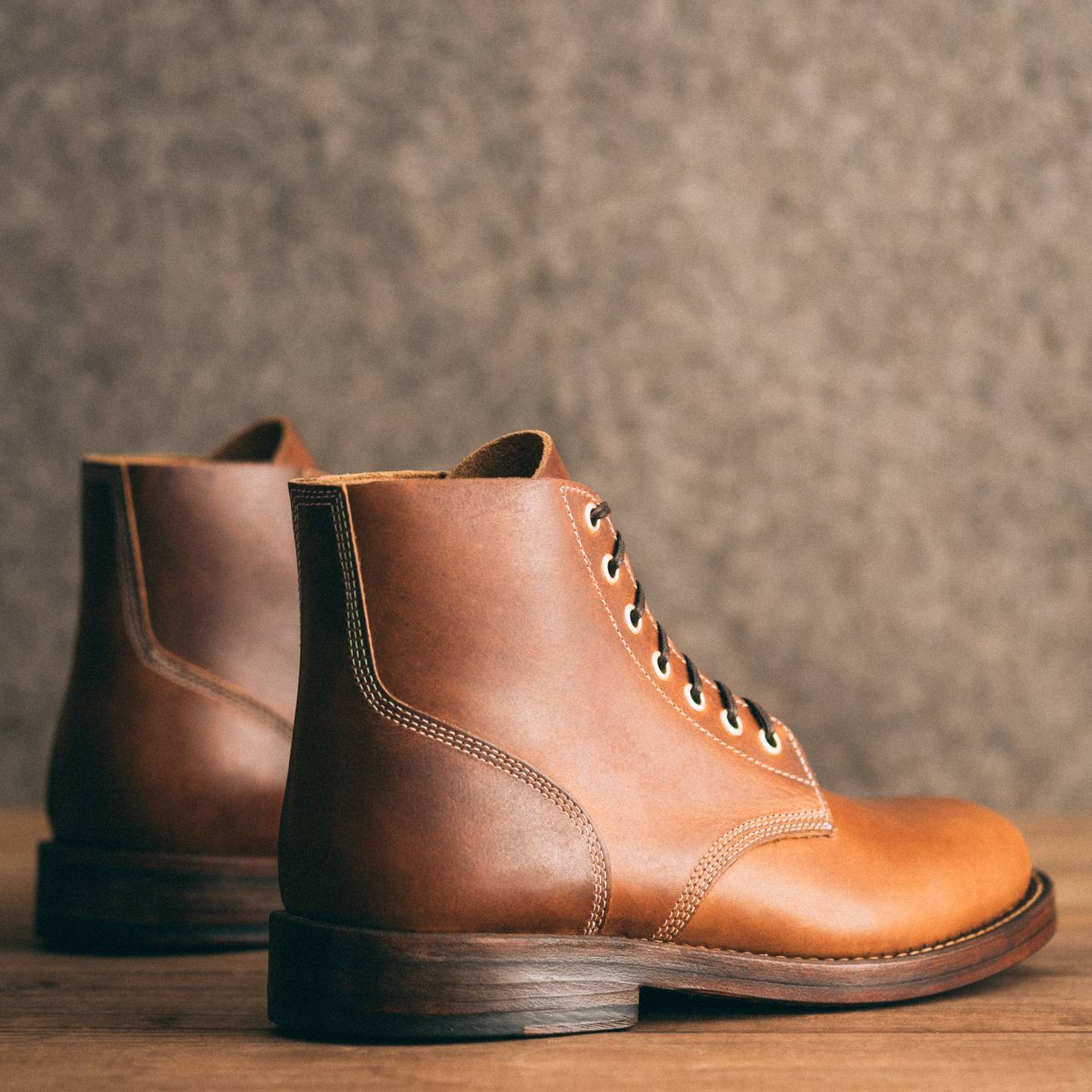 Teacore Brown Cypress  Field Boot - Detail Image Two