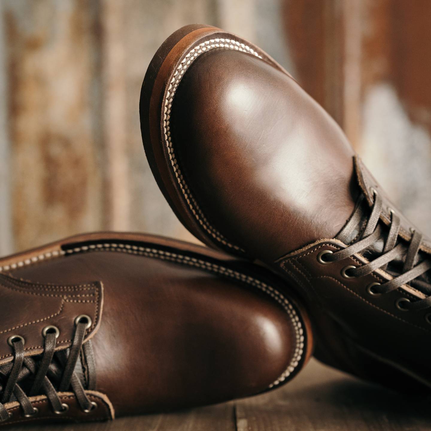 Brown Chromexcel Storm Boot - Detail Image Two