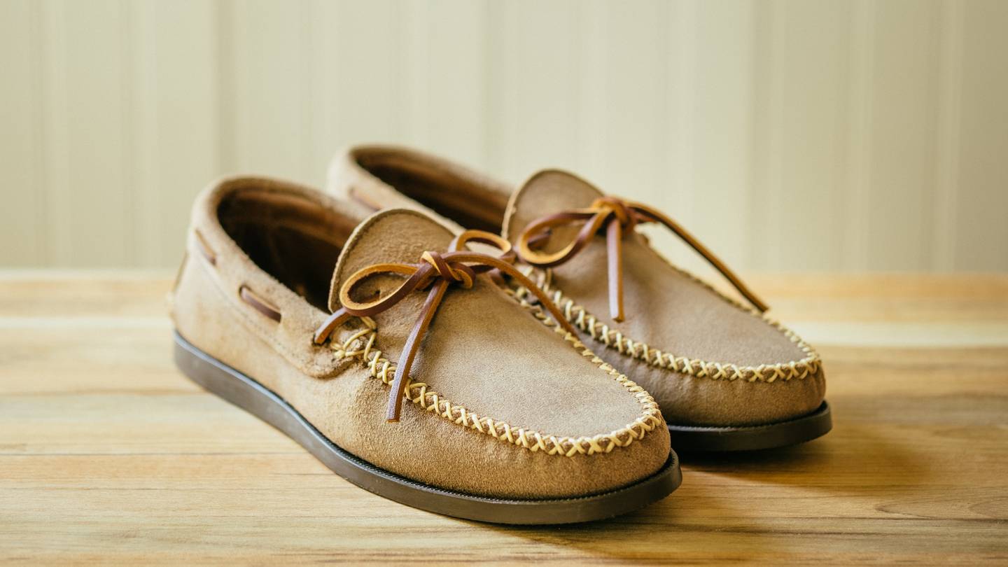 Natural Chromexcel Roughout Cross-Stitch Camp Moc - Detail Image Three