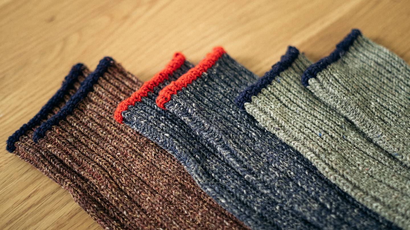 Cotton Nep Bundle Anonymous ISM Crew Socks - Detail Image Three