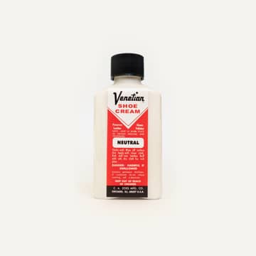 Venetian Shoe Cream - Neutral 3oz Bottle