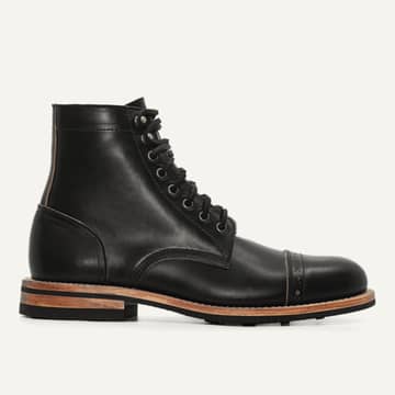Cap-Toe Trench Boot - Black Chromexcel