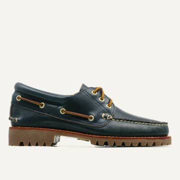 Rowing Oxford - Navy Chromexcel